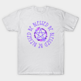 Purple Pentacle Design Cheeky Witch® T-Shirt
