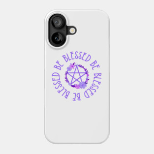 Purple Pentacle Design Cheeky Witch® Phone Case