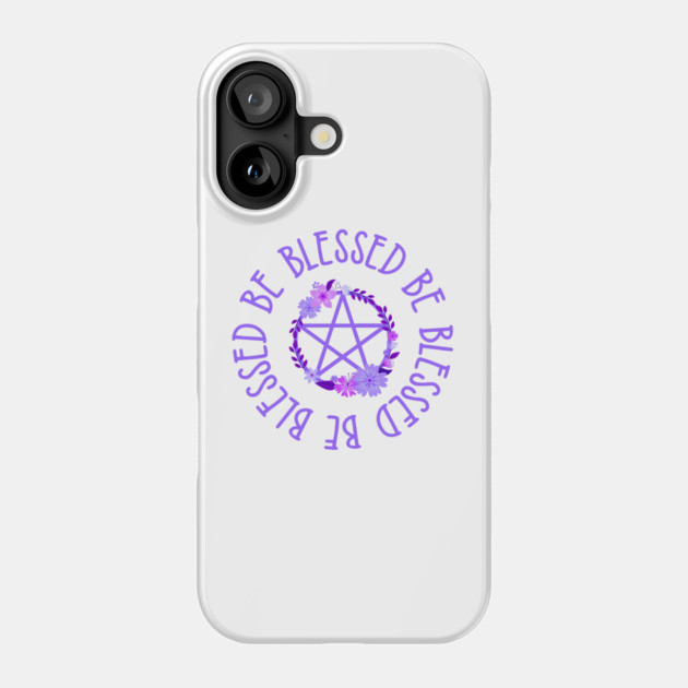 Purple Pentacle Design Cheeky Witch® Phone Case by Cheeky Witch