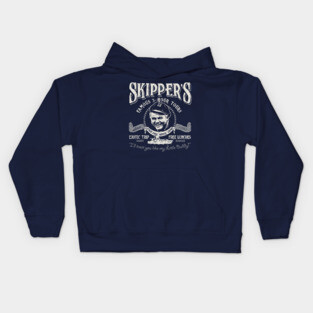 Skipper's Famous 3 Hour Boat Tours Kids Hoodie