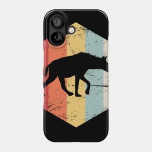 Retro Vintage Hyena Icon Phone Case