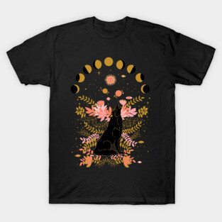 wild and strong on black background T-Shirt