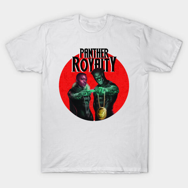 Black Panther - Panther Royalty T-Shirt by Kame House Studio