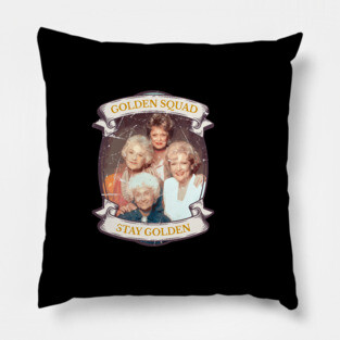 golden girls - golden squad Pillow