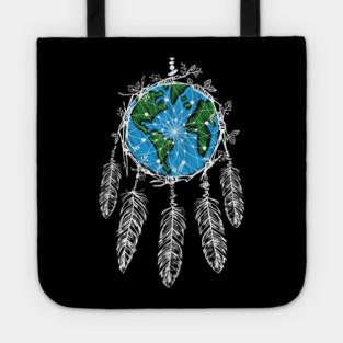 Earth Dream Catcher Shield Tote