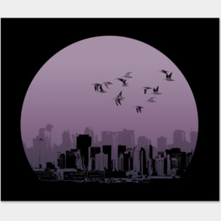 Cityscape Posters and Art