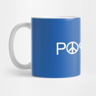 Peace, Love, and Poetry Mug