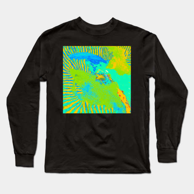 Abstract 42b Long Sleeve T-Shirt by DonWillisJrArt
