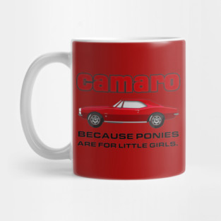 Camaro - because ponies are for little girls Mug