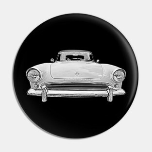 Sunbeam Alpine 1960s British classic car Pin