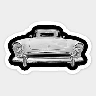 Sunbeam Alpine 1960s British classic car Sticker