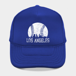 Vintage Los Angeles LA Skyline Baseball For Gameday Hat