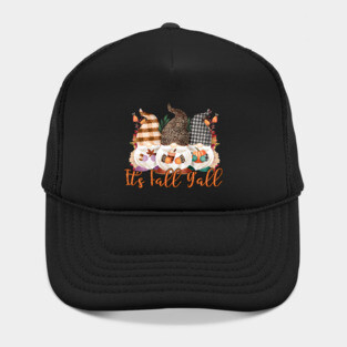 Fall Plaid Gnomes Hat