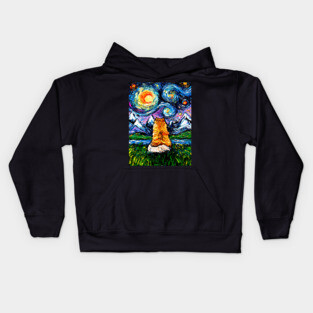 Pomeranian Night 2 Kids Hoodie