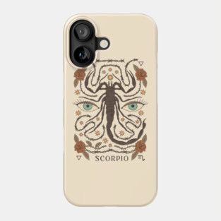 Scorpio, The Scorpion Phone Case
