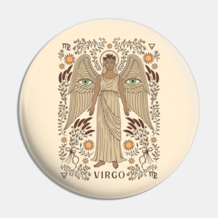 Virgo, The Maiden Pin