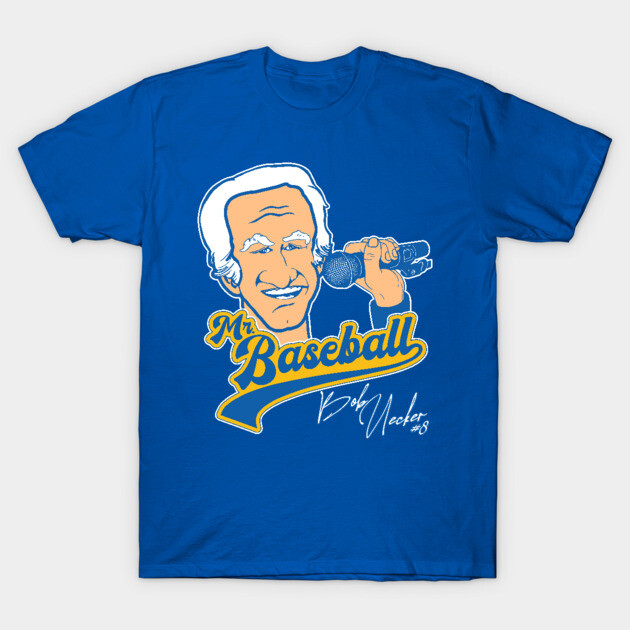 Mr Baseball ))(( Bob Uecker Baseball Tribute T-Shirt by darklordpug