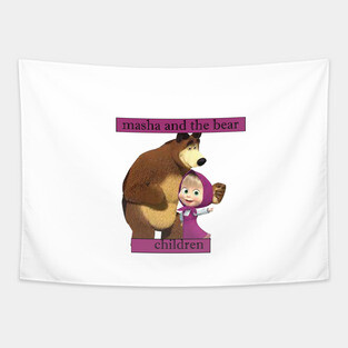 children  Masha and the bear Tapestry