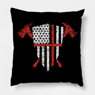 Firemen Axes Pillow