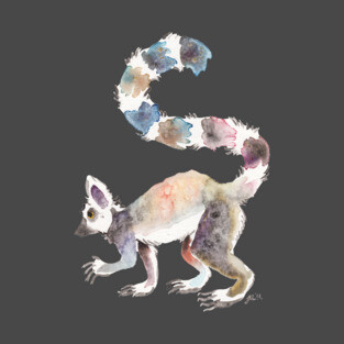 Splotchy Lemur T-Shirt