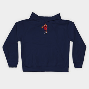 Tim Hardaway Heat Pixel Dribble Kids Hoodie