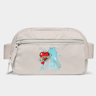 Women's Hockey Player Tattoo Style Bag