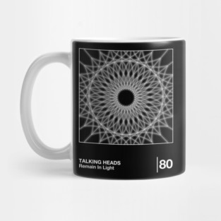 Talking Heads / Minimal Style Graphic Design Mug