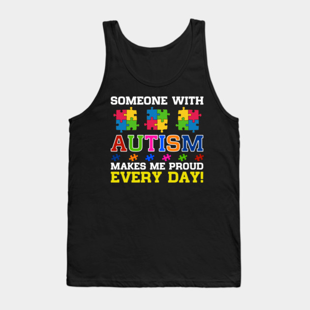 Autism Awareness Design Gift for Autistic Kids Awareness design Tank Top by creative
