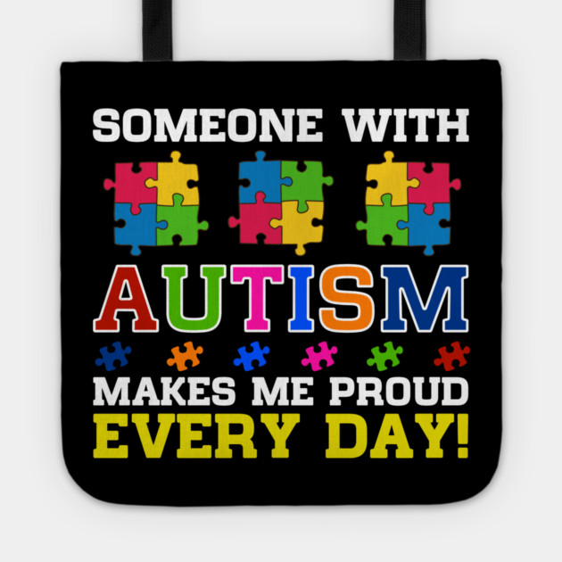 Autism Awareness Design Gift for Autistic Kids Awareness design Tote by creative