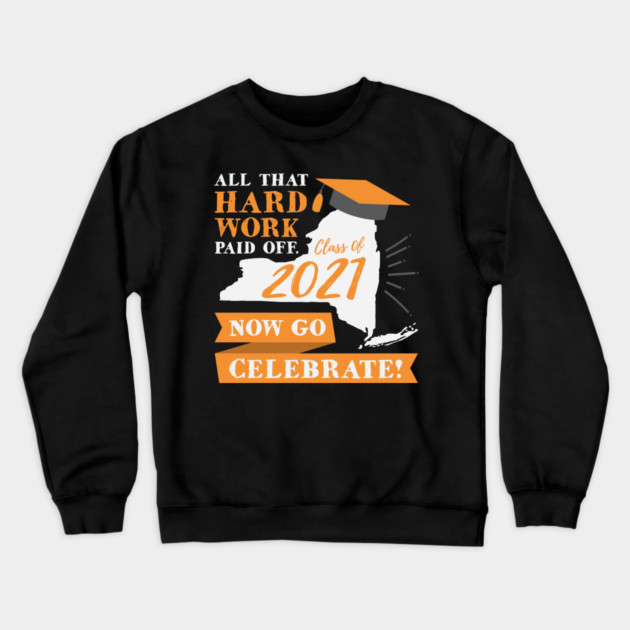 2021 New York Graduation Class Themed product Crewneck Sweatshirt by creative