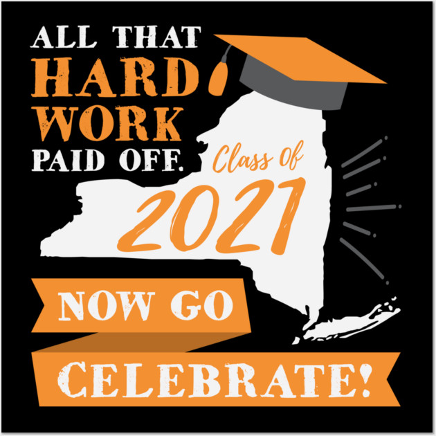 2021 New York Graduation Class Themed product Wall Art by creative