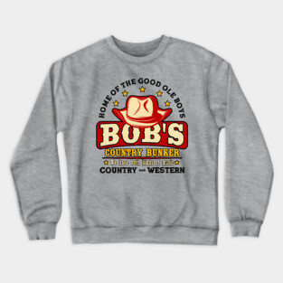 Bob's country Bunker Crewneck Sweatshirt
