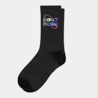 Hitchhikers Don't Panic Socks