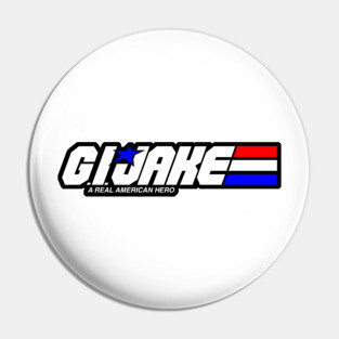 G.I. JAKE - A Real American Hero Pin