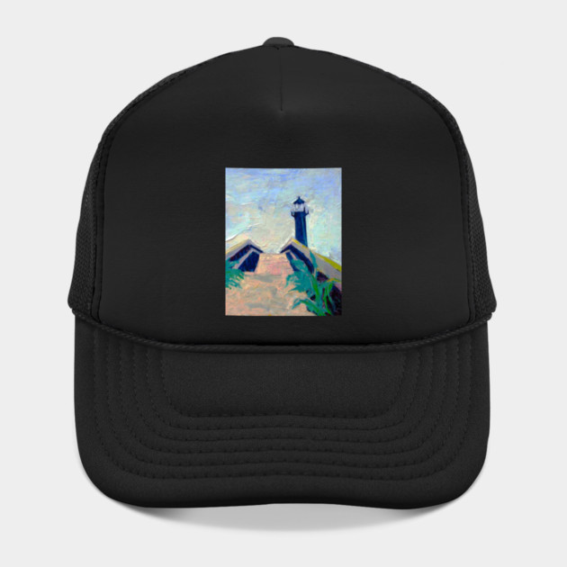 Tybee Island GA Lighthouse – Impressionist Coastal Painting by DonWillisJrArt