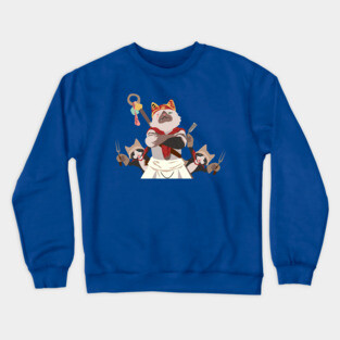 Monster Hunter World: Meowscular Chef Crewneck Sweatshirt