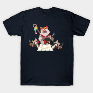 Monster Hunter World: Meowscular Chef T-Shirt