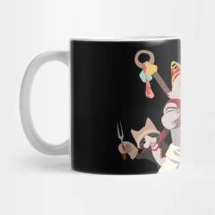 Monster Hunter World: Meowscular Chef Mug