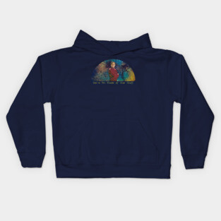Carl Sagan Says We're Made of Star Stuff Kids Hoodie
