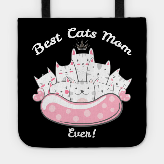 Best Cats Mom Ever Tote by creative