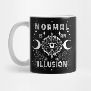 Normal is an illusion Mug