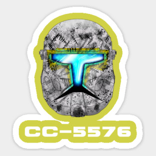 Clone Commando Gregor CC-5576 Sticker