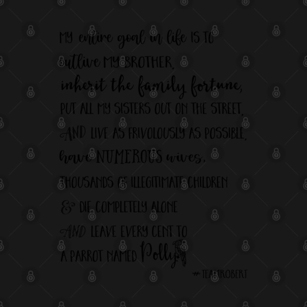 Team Robert Parrot Quote by Stars Hollow Mercantile