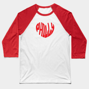 Heart Philly Baseball T-Shirt