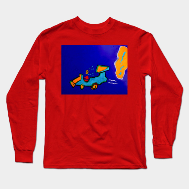 Racer Ant Long Sleeve T-Shirt by DonWillisJrArt