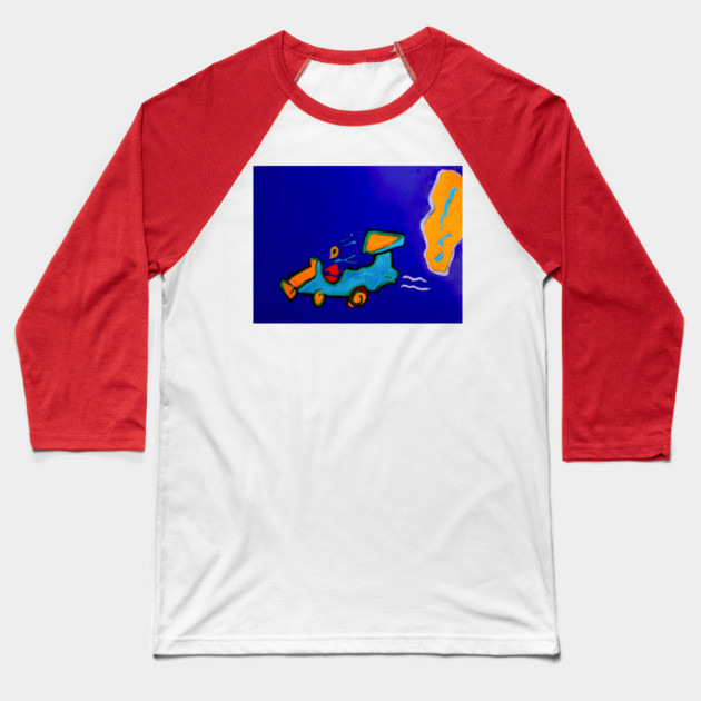 Racer Ant Baseball T-Shirt by DonWillisJrArt