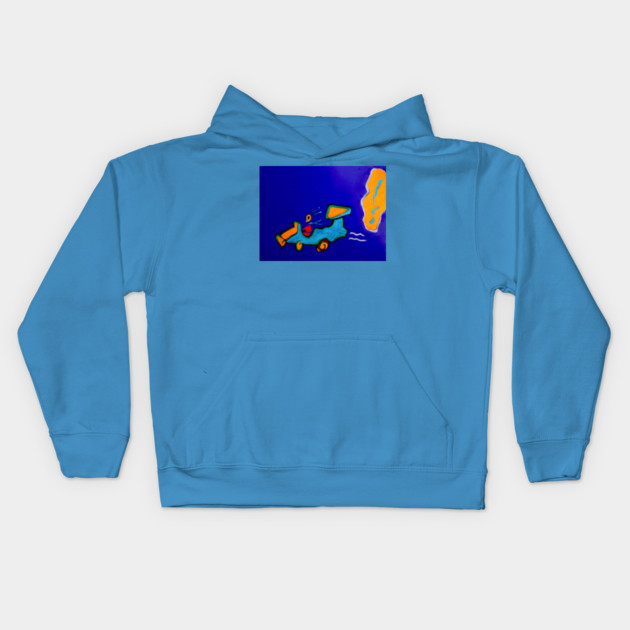 Racer Ant Kids Hoodie by DonWillisJrArt