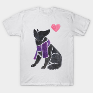 Watercolour Groenendael T-Shirt