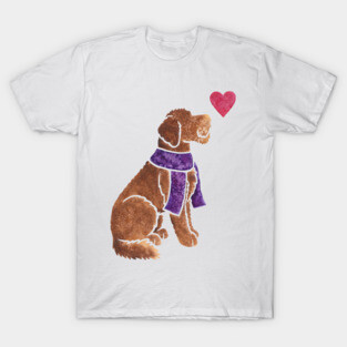 Watercolour Labradoodle T-Shirt