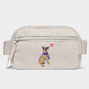 Watercolour Malinois Bag